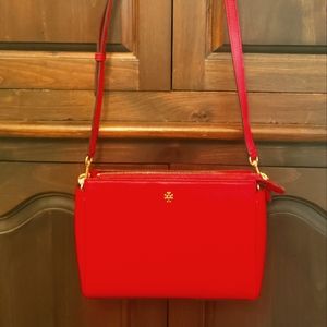 New! Tory Butch Red Purse